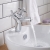 Prestige Times Branch Mono Basin Mixer Tap with Click Waste Dual Handle - Chrome | Thumbnail Image