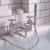 Prestige Times Bath Shower Mixer Tap Pillar Mounted - Chrome | Thumbnail Image