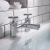 Prestige Times Bath Filler Tap Pillar Mounted - Chrome | Thumbnail Image