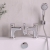Prestige Verve Bath Shower Mixer Tap Pillar Mounted - Chrome | Thumbnail Image