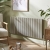 Prestige Victoria Single Horizontal Aluminium Radiator 575mm H x 588mm W - Inox | Thumbnail Image