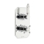 Prestige Viktory Thermostatic Dual Concealed Mixer Shower Adjustable Slide Rail Kit + Fixed Head | Thumbnail Image