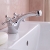 Prestige Viktory Mono Basin Mixer Tap with Click Waste Dual Handle - Chrome | Thumbnail Image
