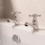 Prestige Viktory Bath Taps Pair Chrome | Thumbnail Image