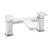 Prestige Visage Bath Filler Tap Pillar Mounted - Chrome