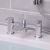 Prestige Visage Bath Shower Mixer Tap Pillar Mounted - Chrome | Thumbnail Image