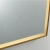 Prestige Winchcombe LED Bathroom Mirror with Touch Sensor 1000mm H x 600mm W - Brushed Brass Frame