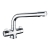 Prima Classic Dual Lever Quarter Turn Kitchen Sink Mixer Tap - Chrome