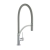 Prima Swan Neck Pull Out Single Lever Kitchen Sink Mixer Tap - Grey