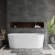 Delphi Alpine Oval Modern Freestanding Bath 1700mm x 780mm