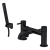 Delphi Corinthian Matt Black Bath Shower Mixer Tap with Kit | Thumbnail Image