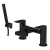Delphi Port Matt Black Bath Shower Mixer Tap with Kit | Thumbnail Image