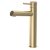 Delphi Quay Brushed Brass High Rise Tall Mono Basin Mixer Tap | Thumbnail Image