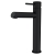 Delphi Quay Matt Black High Rise Tall Mono Basin Mixer Tap | Thumbnail Image
