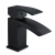 Delphi Swallow Matt Black Mono Basin Mixer Tap | Thumbnail Image