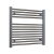 Radox Premier Straight Horizontal Heated Towel Rail 600mm H x 600mm W - Chrome