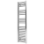 Radox Premier Flat Straight Heated Towel Rail 1200mm H x 300mm W - Chrome | Thumbnail Image
