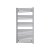 Radox Premier Straight Heated Ladder Towel Rail
