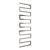 Radox Serpentine Designer Heated Towel Rail 1570mm H x 500mm W Stainless Steel