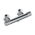 RAK Amalfi Thermostatic Bar Shower Valve Bottom Outlet - Chrome