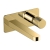 RAK Amalfi Wall Mounted Basin Mixer Tap with Back Plate - Brushed Gold