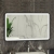 RAK Art Soft LED Illuminated Bathroom Mirror with Demister Pad 600mm H x 1200mm W - Matt Black | Thumbnail Image