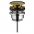 RAK Acrylic Universal Clicker Basin Waste - Brushed Gold