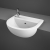 RAK Compact Semi-Recessed Basin 400mm Wide - 1 LH Tap Hole