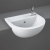 RAK Compact Semi-Recessed Basin 400mm Wide - 1 RH Tap Hole