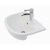 RAK Compact Semi-Recessed Basin 550mm Wide - 1 Tap Hole