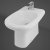 RAK Compact Back to Wall Bidet 510mm Projection 1 Tap Hole (Tap Not Included)