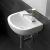 RAK Compact Special Needs Cloakroom Basin 380mm Wide - 1 RH Tap Hole