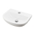 RAK Compact Special Needs Cloakroom Basin 500mm Wide - 1 Tap Hole
