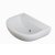 RAK Compact Special Needs HO Cloakroom Basin 500mm Wide - 0 Tap Hole