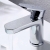 RAK Compact Eco Round Mono Basin Mixer Tap with Clicker Waste - Chrome