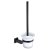 RAK Cubis Toilet Brush and Holder Wall Mounted - Black