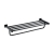RAK Cubis Towel Shelf 601mm Wide - Black