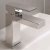 RAK Cubis Mono Basin Mixer Tap with Clicker Waste - Chrome
