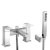 RAK Cubis Bath Shower Mixer Tap - Chrome