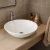 RAK Diana Sit-On Countertop Basin 420mm Wide - 0 Tap Hole