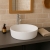 RAK Feeling Round Countertop Wash Basin 420mm Wide - Matt White