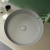 RAK Feeling Round Countertop Wash Basin 420mm Wide - Matt Grey