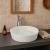 RAK Feeling Round Countertop Wash Basin 420mm Wide - Matt Greige