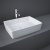 RAK Feeling Rectangular Countertop Wash Basin 500mm Wide - Alpine White