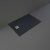 RAK Feeling Black Stone Effect Rectangular Shower Tray 1200mm x 800mm