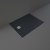 RAK Feeling Black Stone Effect Rectangular Shower Tray 1200mm x 900mm