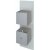 RAK Feeling Thermostatic Square Single Outlet Concealed Shower Valve - Greige