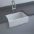 RAK Gourmet 2 Ceramic Belfast Kitchen Sink 1.0 Bowl 595mm L x 475mm W - Alpine White