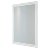 RAK Hermes Portrait LED Bluetooth Mirror with Switch and Demister Pad 800mm H x 600mm W Illuminated