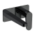 RAK Ischia Wall Mounted Basin Mixer Tap with Back Plate - Matt Black